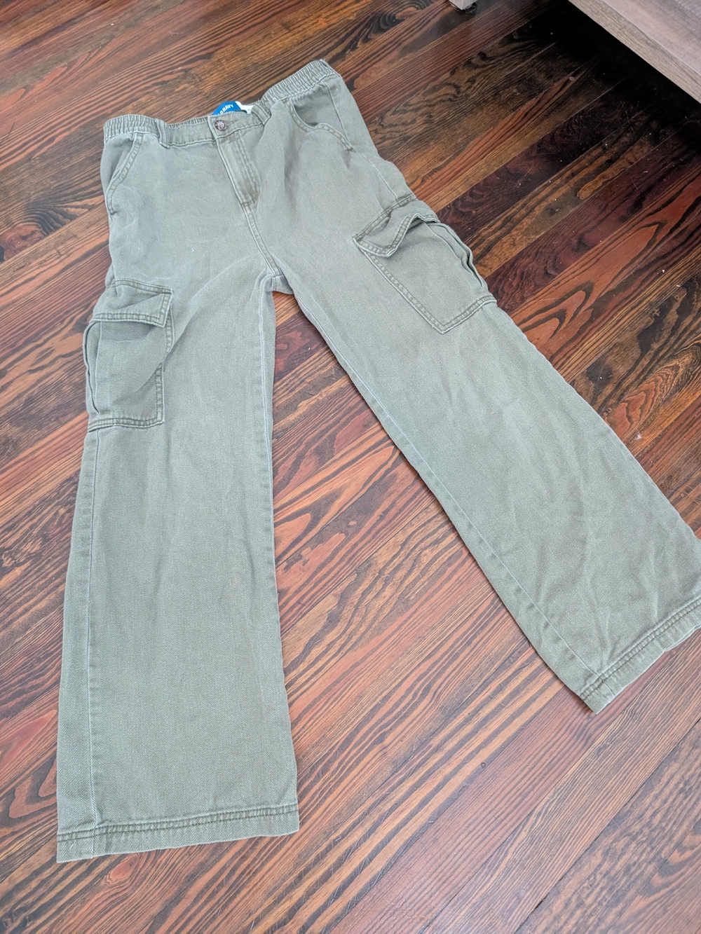 Girls Old Navy Olive Green Cargo Pants